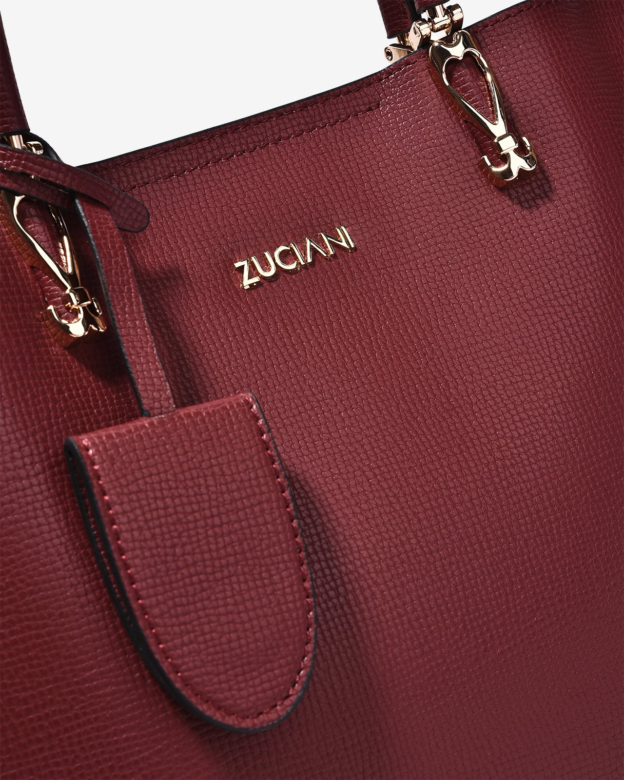 Túi Xách Tay Cao Cấp Zuciani The Artisan N03-JC31-Đỏ Color2