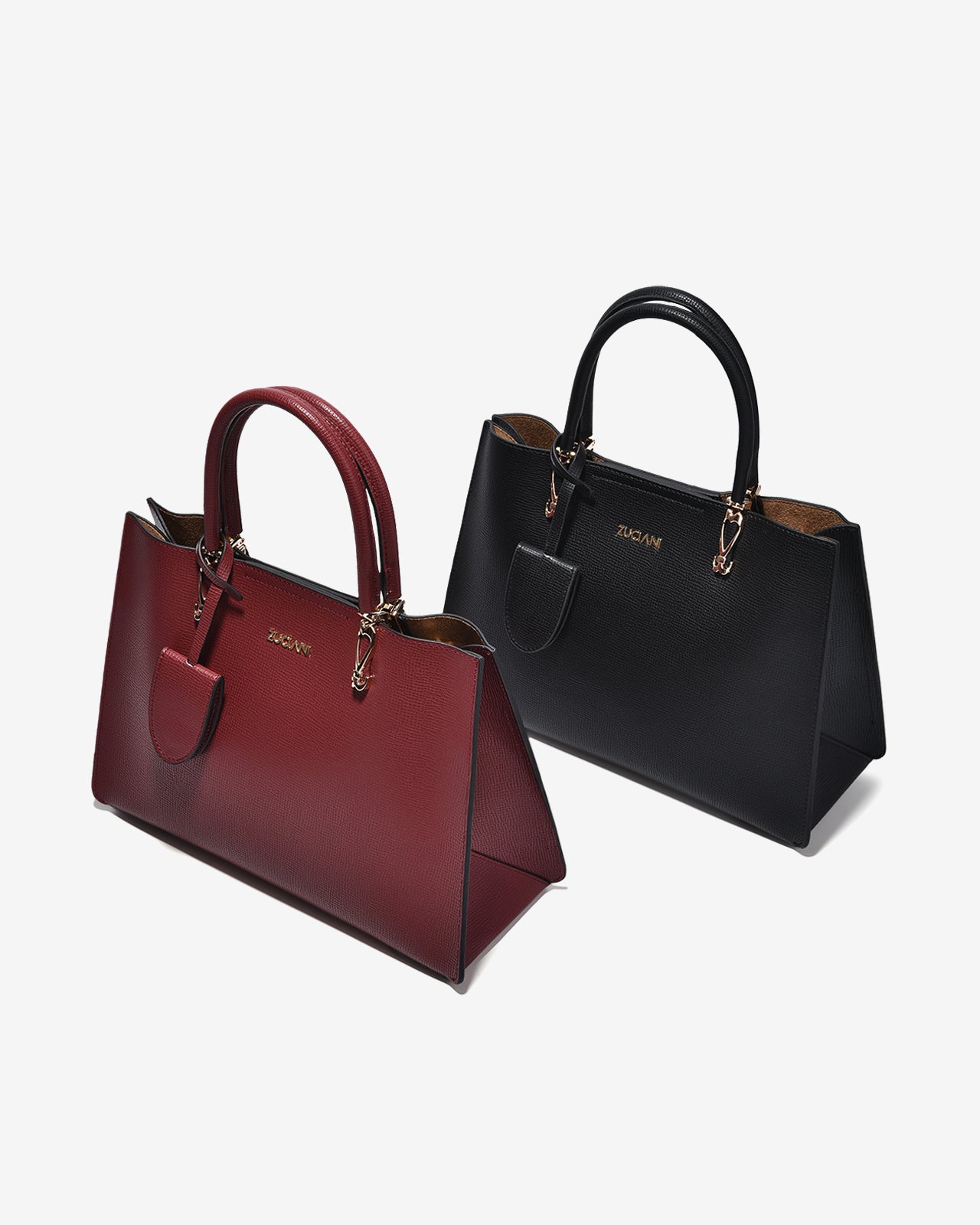 Túi Xách Tay Cao Cấp Zuciani The Artisan N03-JC31-Đỏ Color2