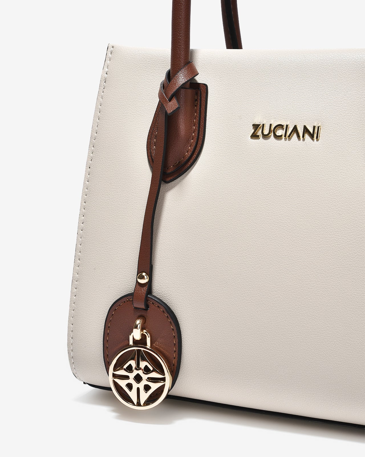 Túi Xách Tay Đeo Chéo Zuciani The Artisan N10-JC38-Kem Color2