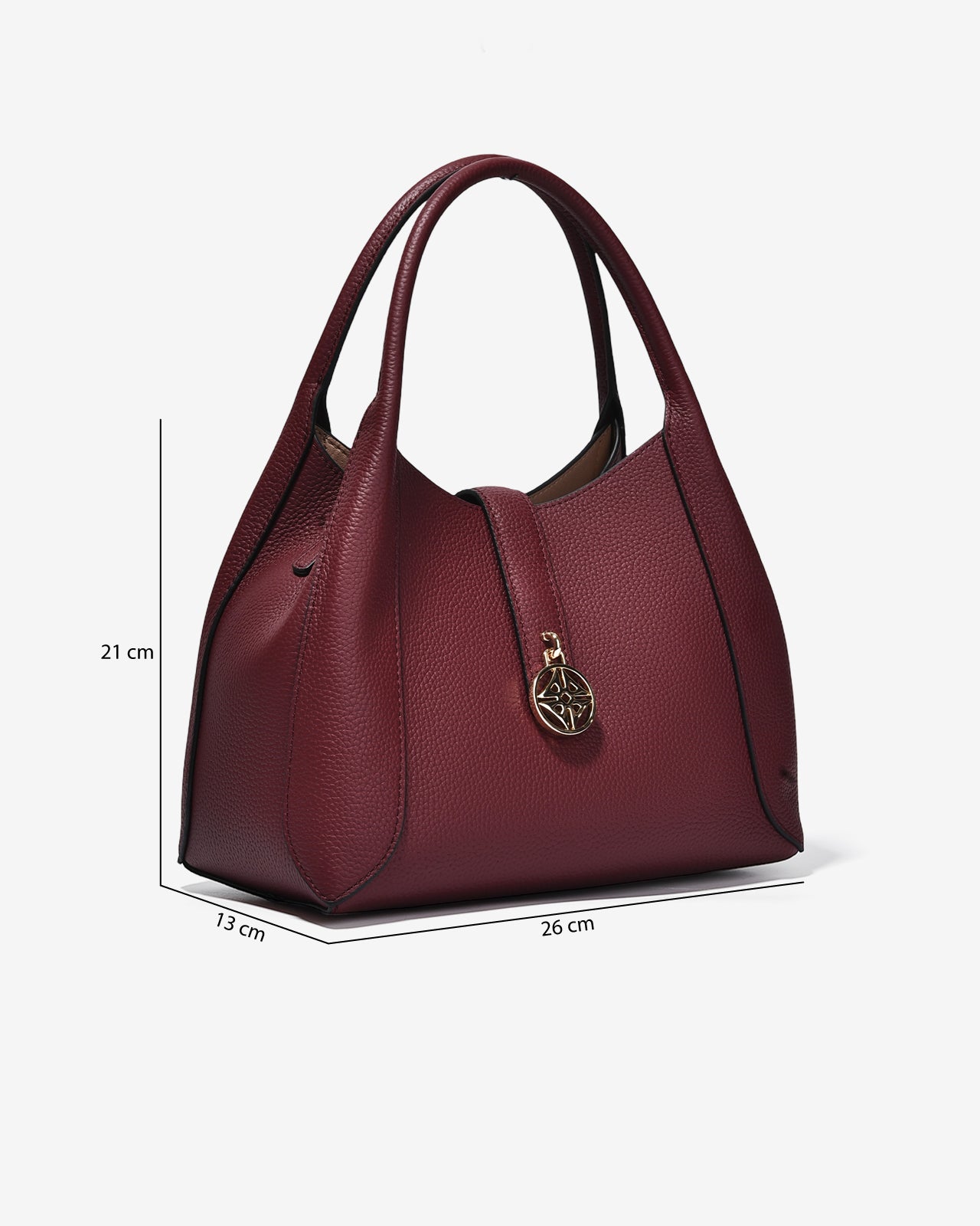 Túi Xách Tay Hobo Zuciani The Artisan N13-JC41-Đỏ Color2