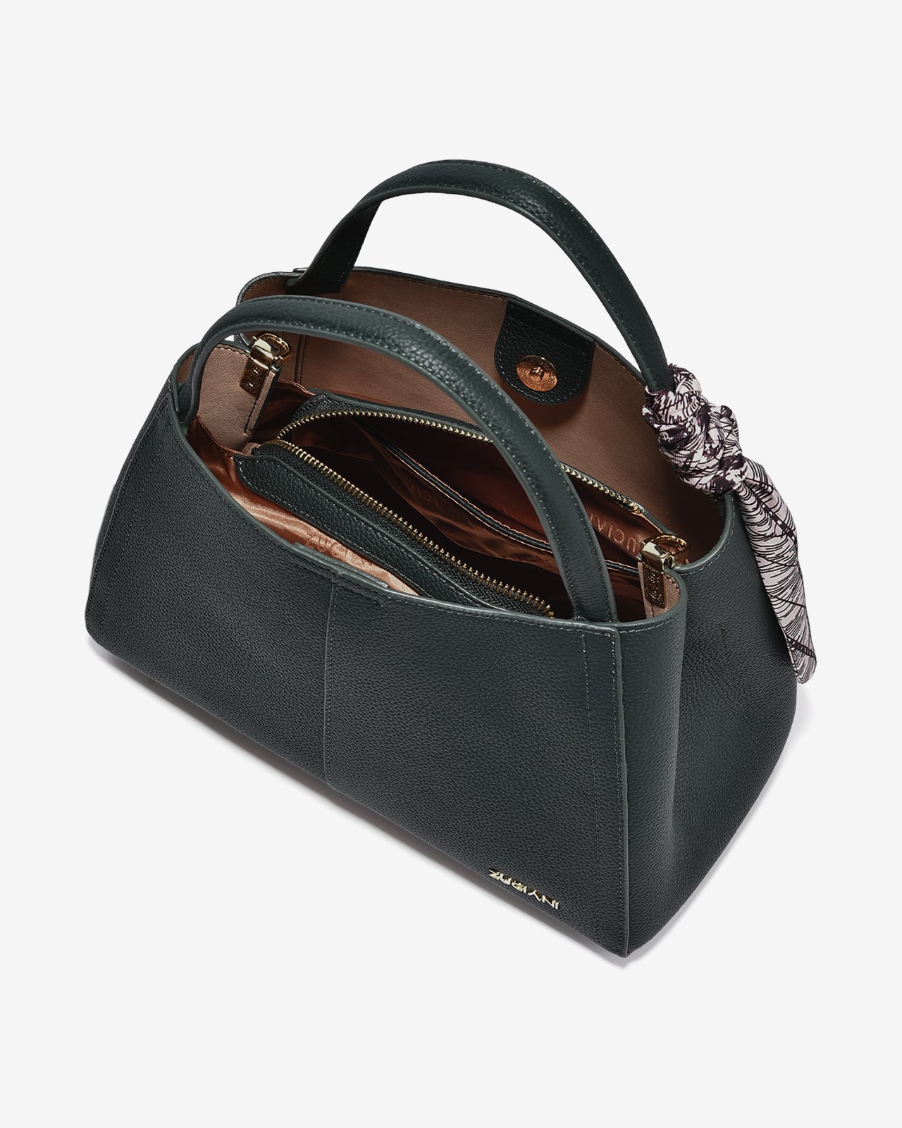 Túi Đeo Chéo Cầm Tay Zuciani The Artisan N15-JC43-Xanh Lá Color2