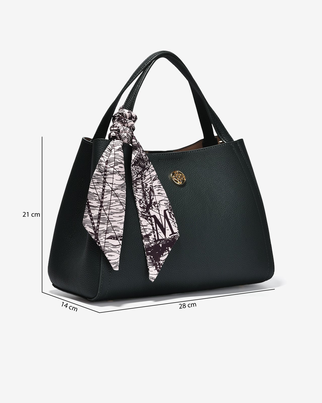 Túi Đeo Chéo Cầm Tay Zuciani The Artisan N15-JC43-Xanh Lá Color2
