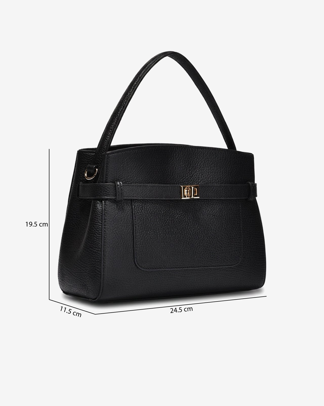 Túi Xách Tay Top Handle Zuciani Modern Divine N04-JC65-Đen Color2