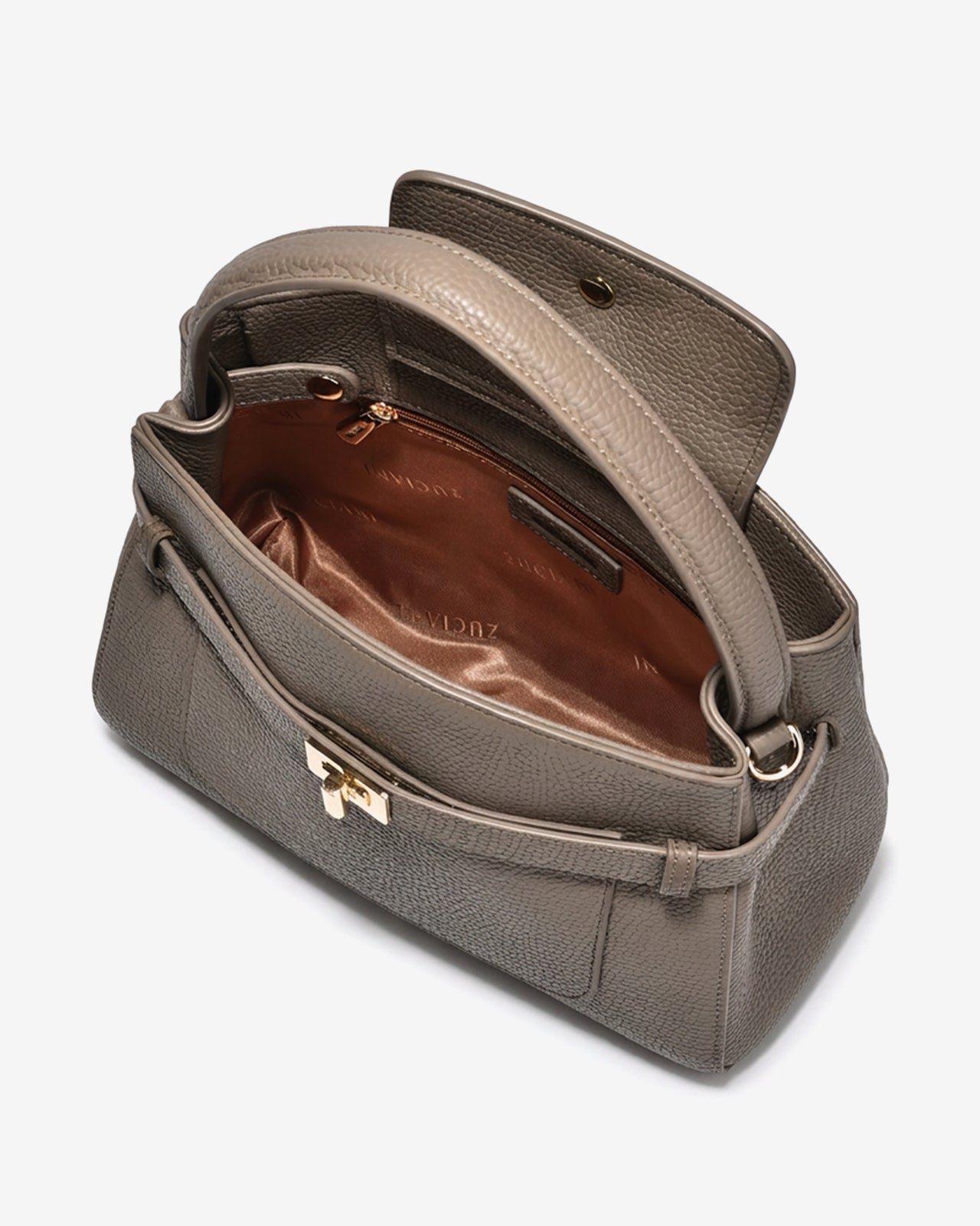 Túi Xách Tay Top Handle Zuciani Modern Divine N04-JC65-Xám Color2