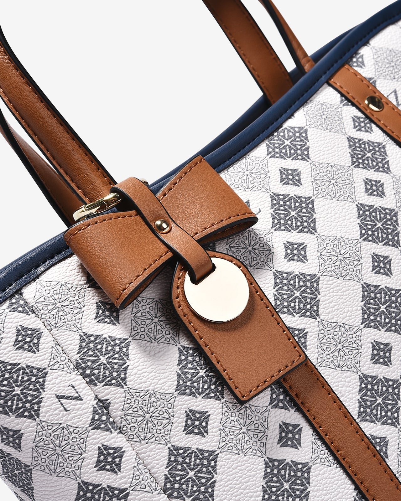 Túi Xách Tay Đeo Vai Zuciani Mono La Fleur N04-JYP8-Xanh Color1