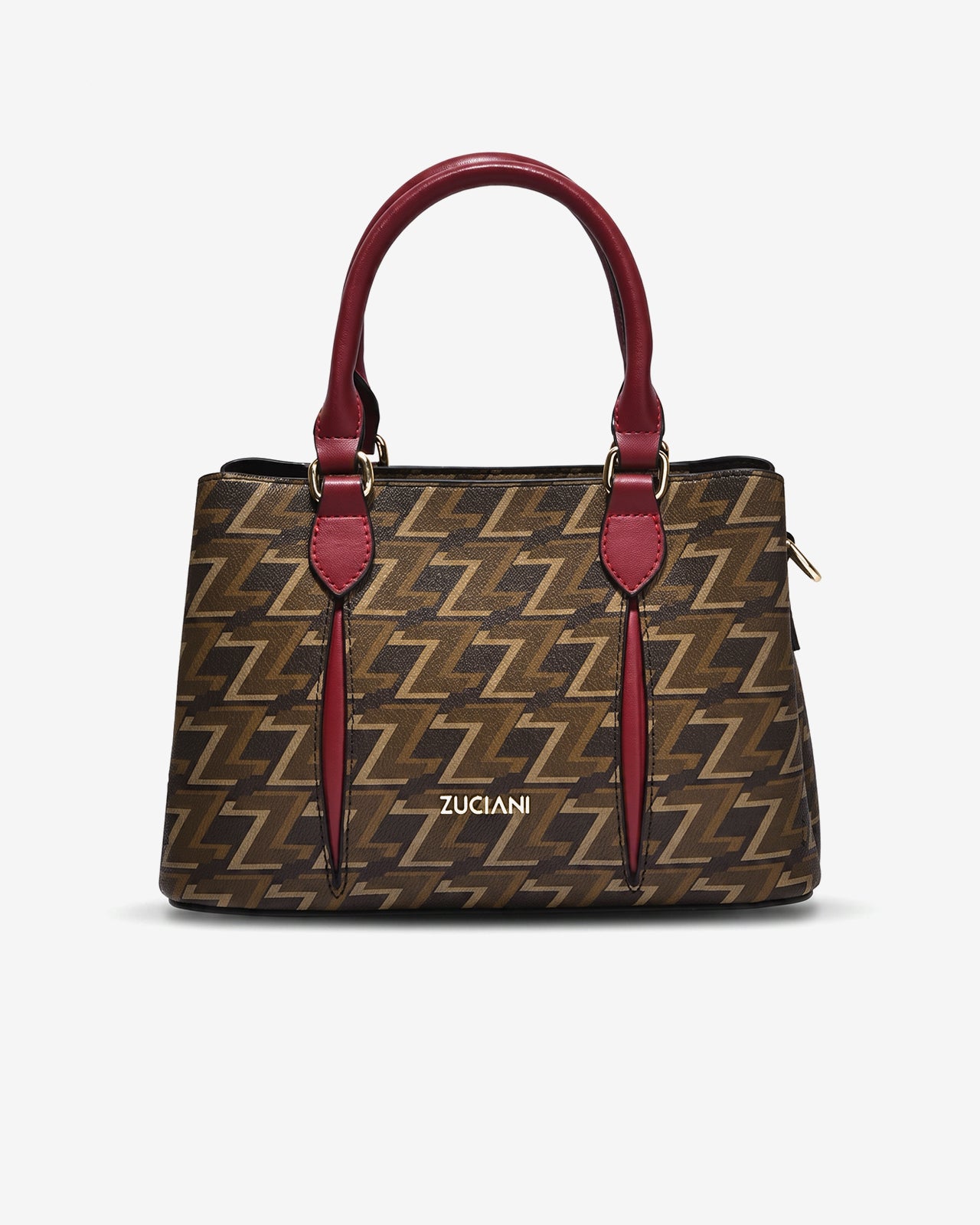 Túi Xách Tay Nữ Zuciani Monogram Zen N11-JYS2Nâu Color1First