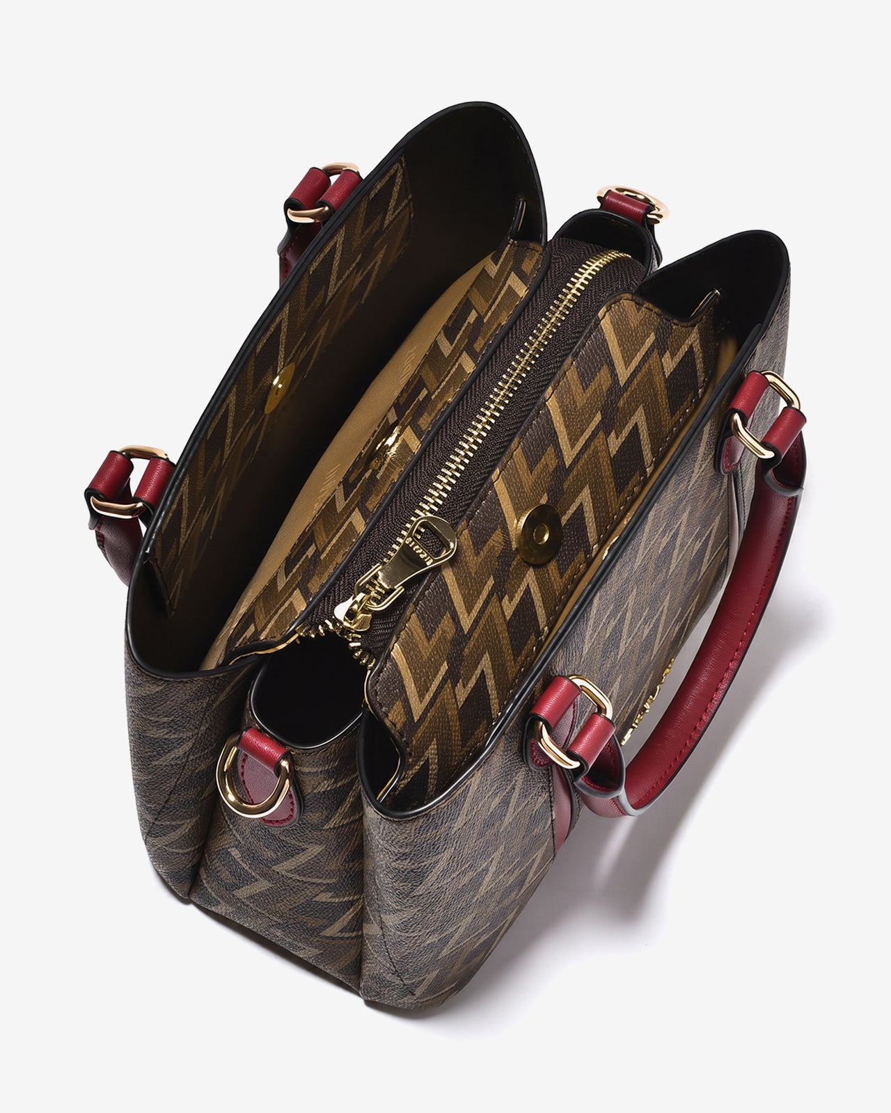 Túi Xách Tay Nữ Zuciani Monogram Zen N11-JYS2Nâu Color1