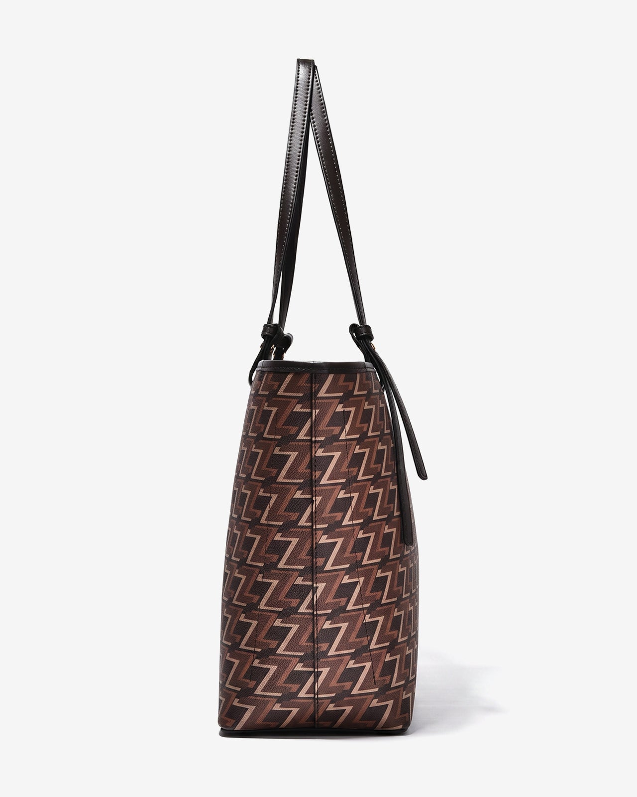 Túi Xách Tay Dáng Tote Zuciani Monogram Zen N17-JYS8Nâu Color1