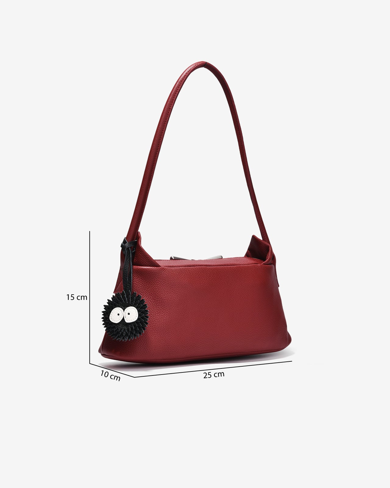 Túi Xách Tay Đeo Vai Kèm Charm Zuciani The Aurum Elegantia N25-TM25-Đỏ Color2