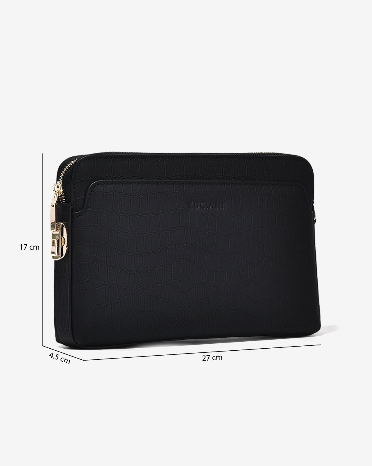 Ví Cầm Tay Zuciani The Explorer N11-HZC9-Đen Color1