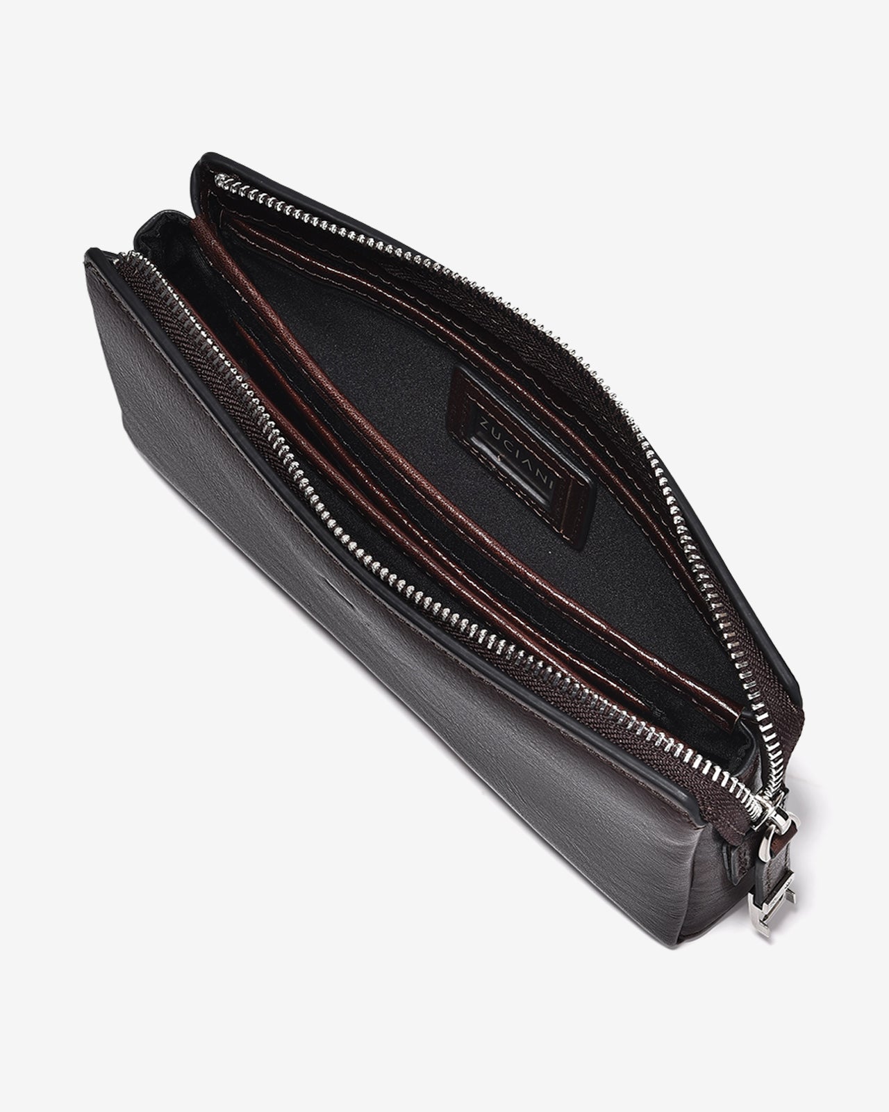 Ví Cầm Tay Dáng Ngang Zuciani Modern Spirit N12-LF12-Nâu Color1