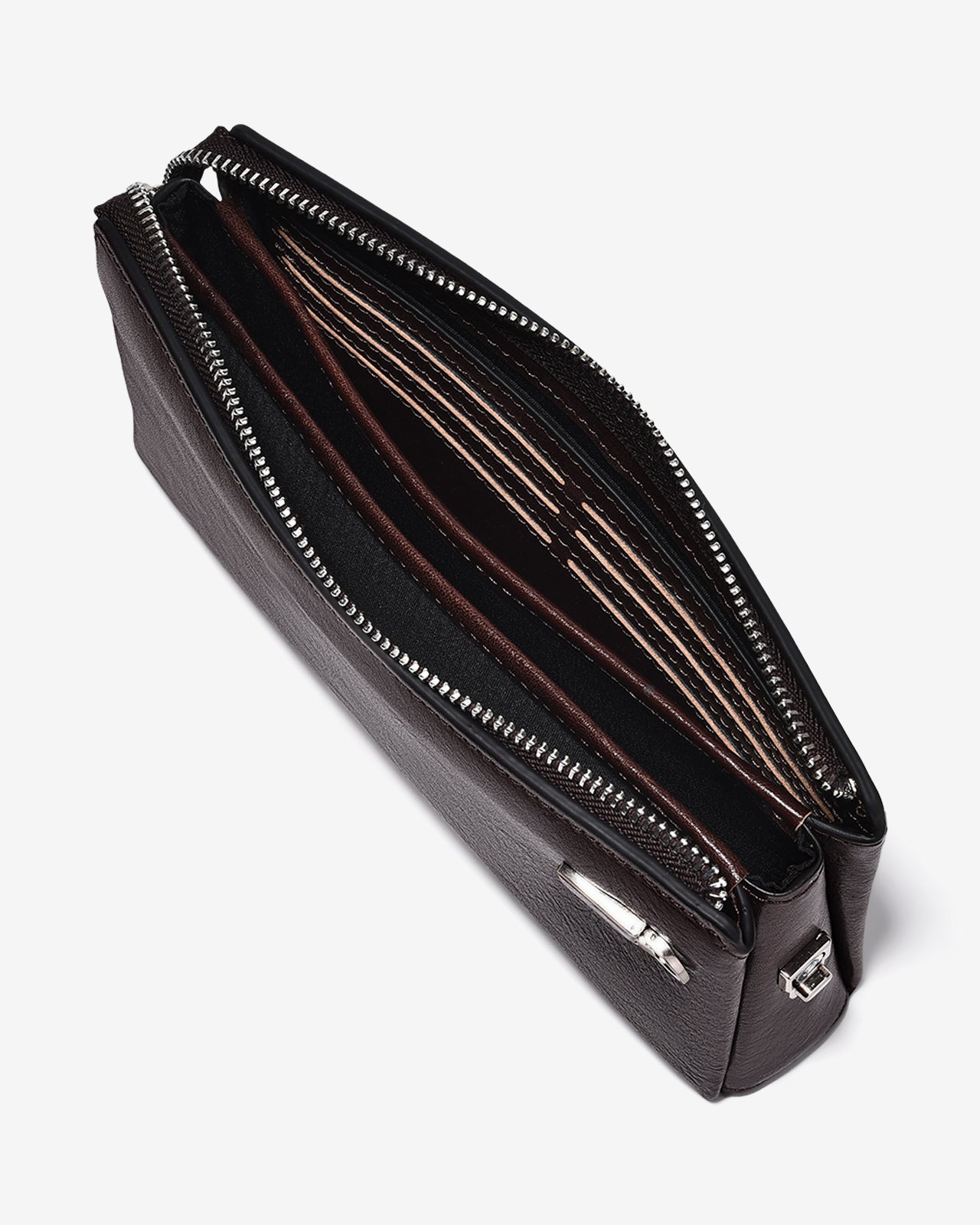 Ví Cầm Tay Dáng Ngang Zuciani Modern Spirit N12-LF12-Nâu Color1