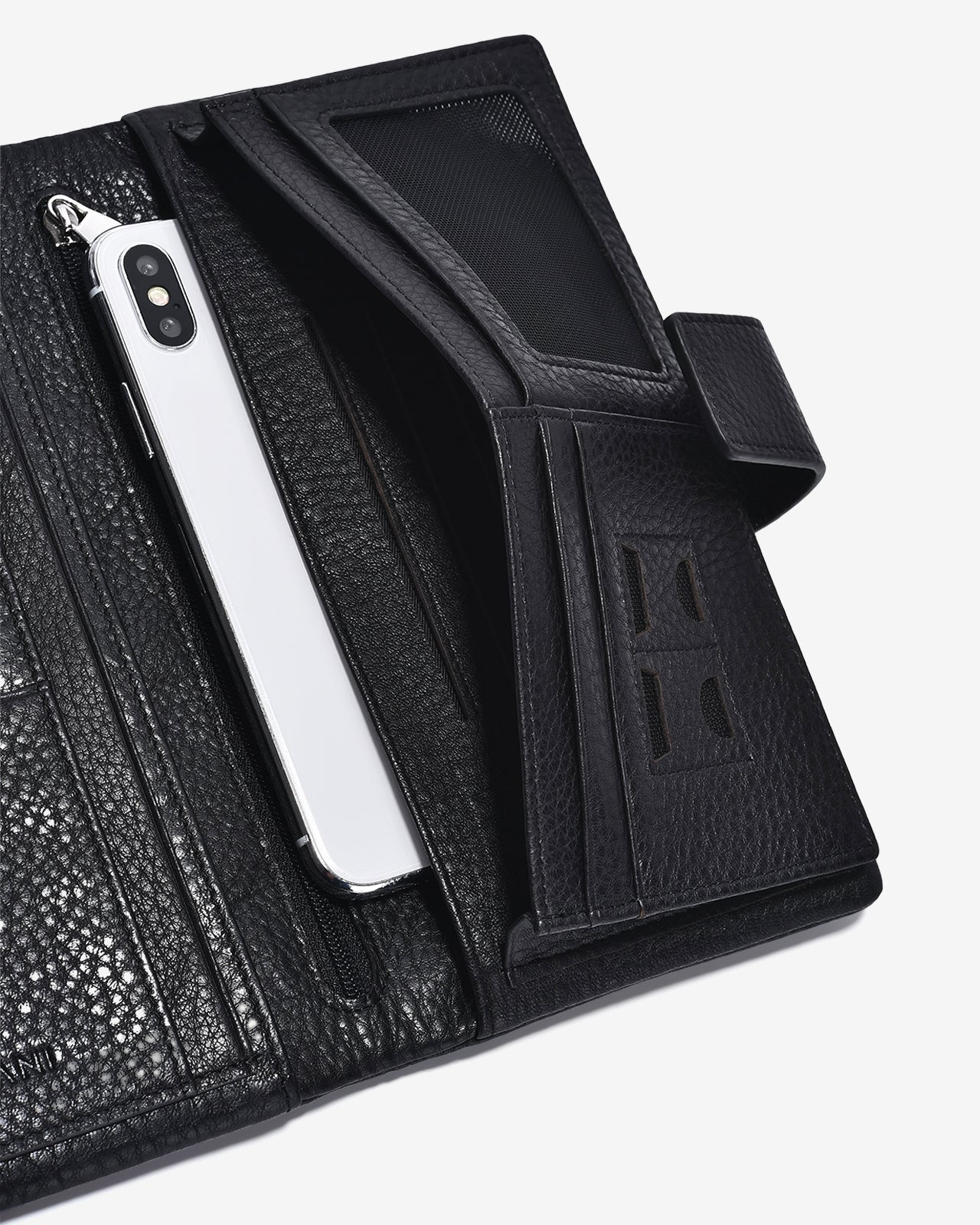 Ví Cầm Tay Nam Zuciani The Cavalier N05-ST05-Đen Color1