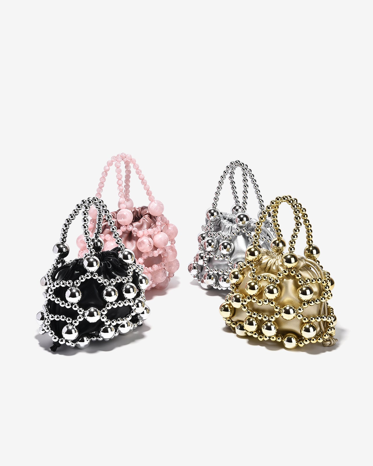 Túi Đeo Chéo Đi Tiệc Phủ Hạt Sang Trọng Zucia The Luminara N03-JS03-Đen Color1