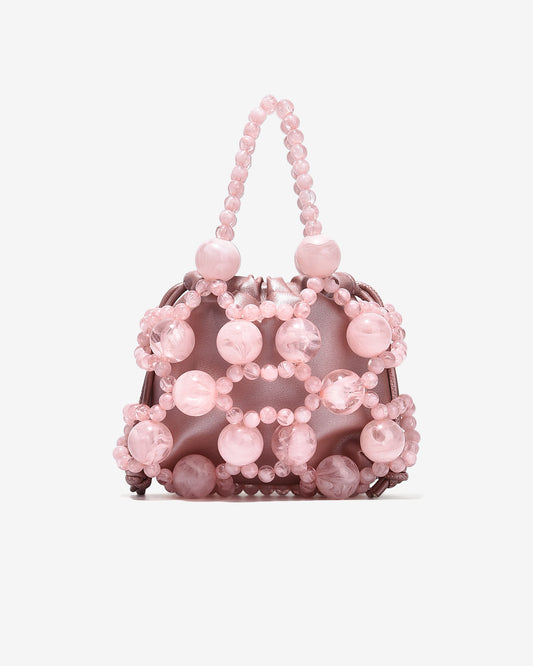 Túi Đeo Chéo Đi Tiệc Phủ Hạt Sang Trọng Zucia The Luminara N03-JS03-Hồng Color1First