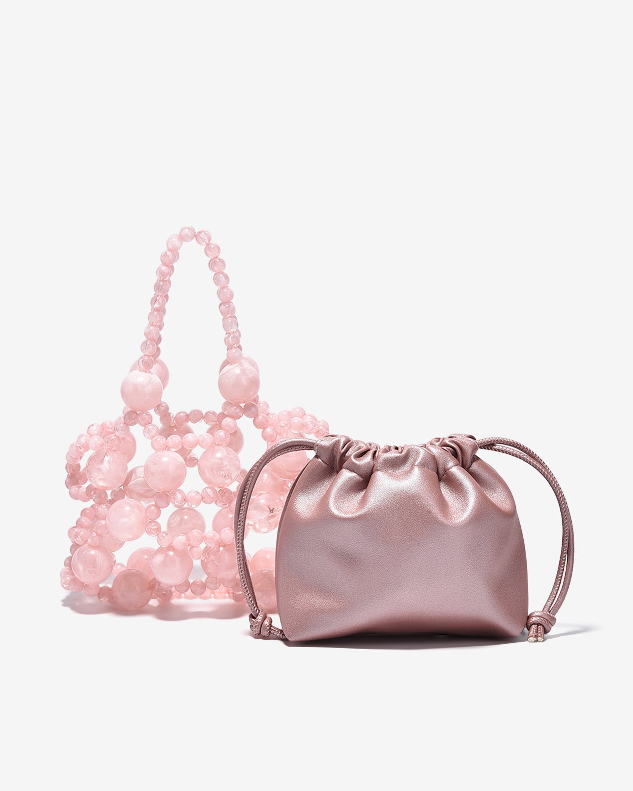 Túi Đeo Chéo Đi Tiệc Phủ Hạt Sang Trọng Zucia The Luminara N03-JS03-Hồng Color5
