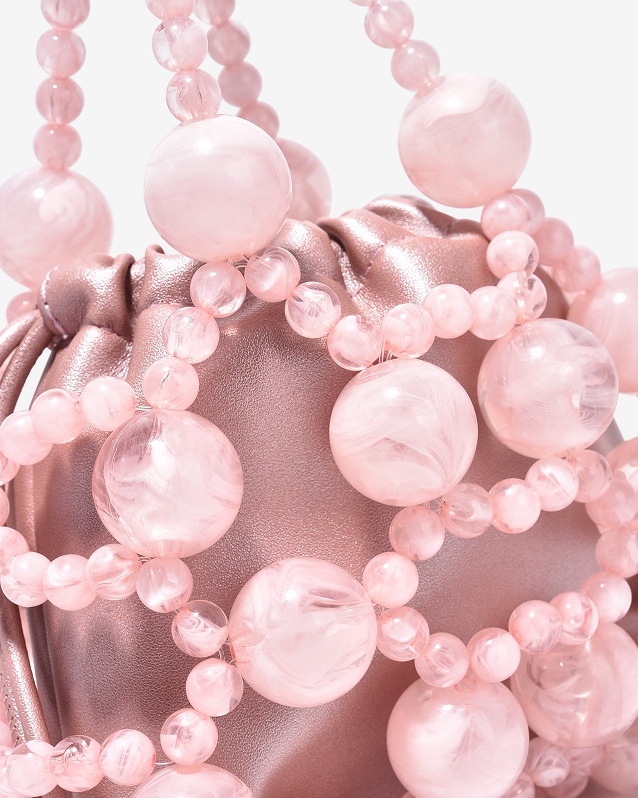 Túi Đeo Chéo Đi Tiệc Phủ Hạt Sang Trọng Zucia The Luminara N03-JS03-Hồng Color5