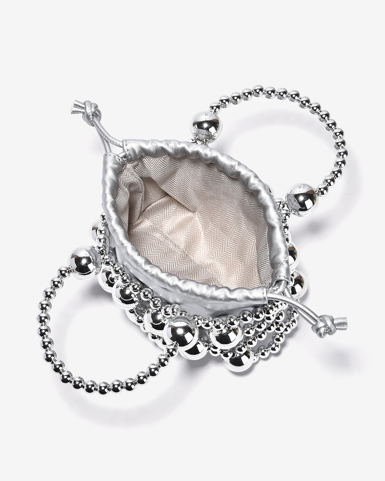 Túi Đeo Chéo Đi Tiệc Phủ Hạt Sang Trọng Zucia The Luminara N03-JS03-Xám Color3