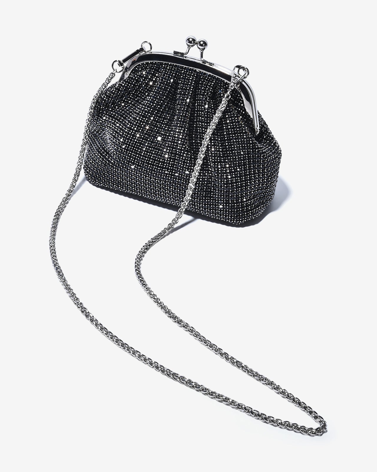 Túi Đeo Vai Đi Tiệc Cổ Điển Đính Đá Zucia The Luminara N08-JS08-Đen Color2