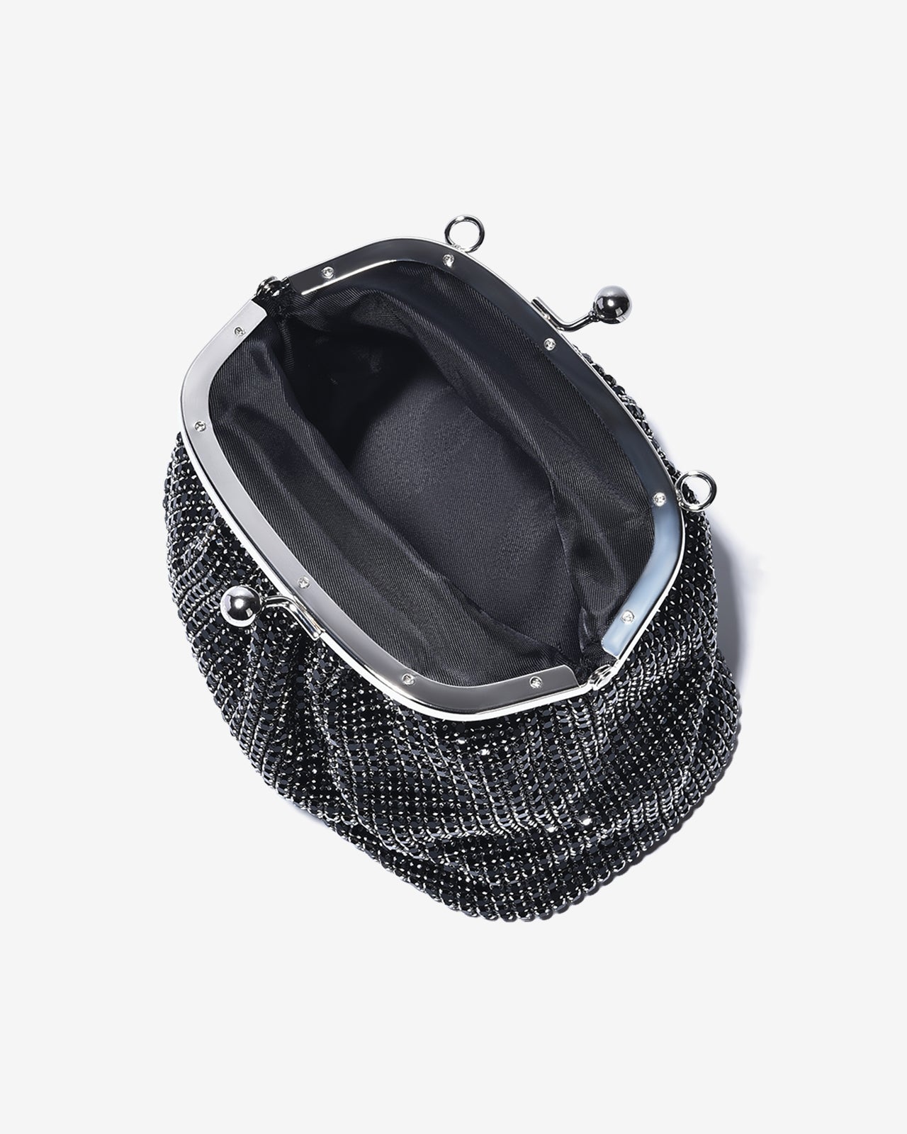 Túi Đeo Vai Đi Tiệc Cổ Điển Đính Đá Zucia The Luminara N08-JS08-Đen Color2