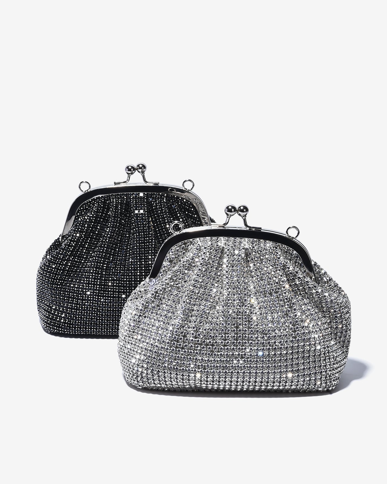 Túi Đeo Vai Đi Tiệc Cổ Điển Đính Đá Zucia The Luminara N08-JS08-Đen Color2