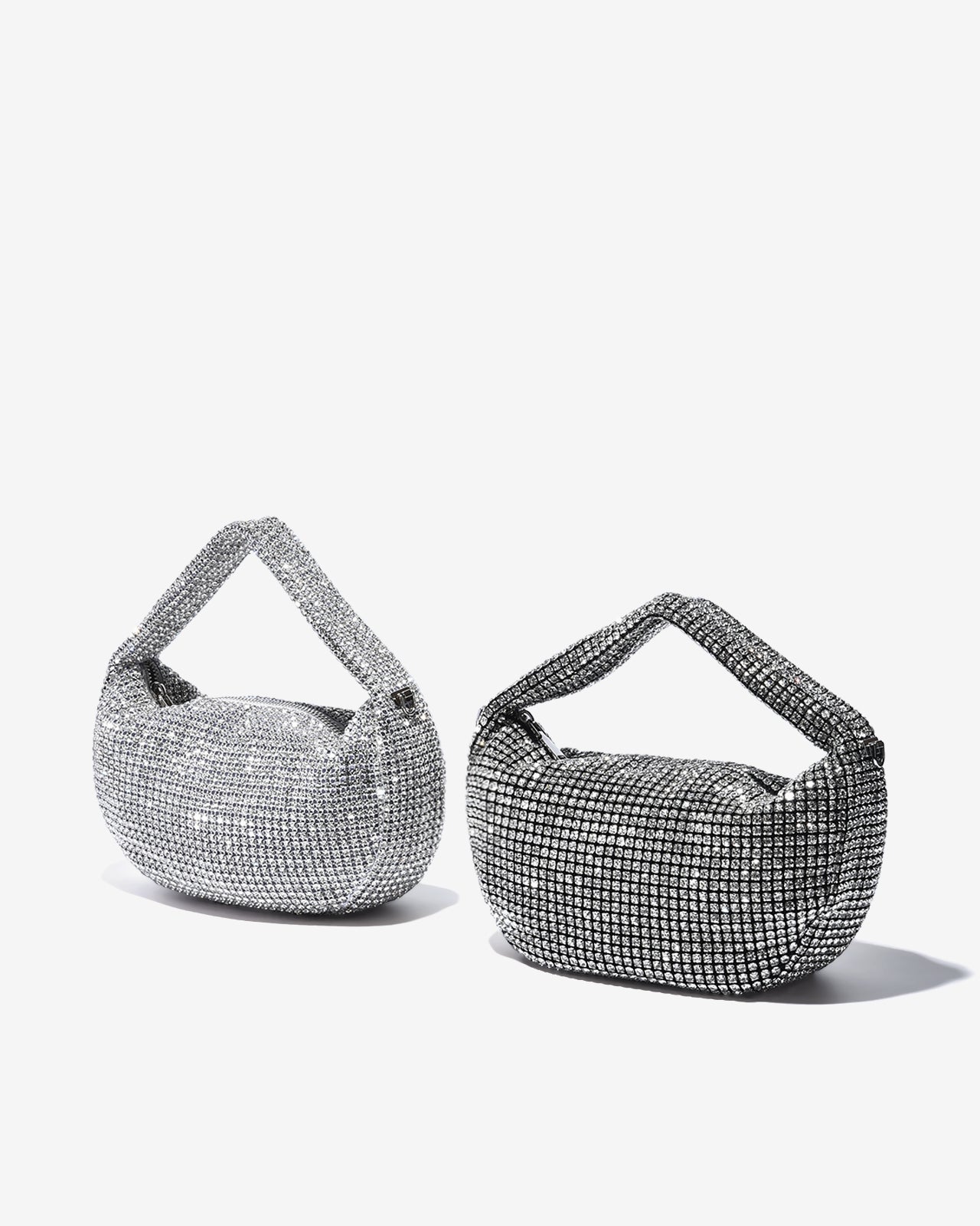 Túi Đi Tiệc Xách Tay Đính Đá Lấp Lánh Zucia The Luminara N09-JS09-Trắng Color1