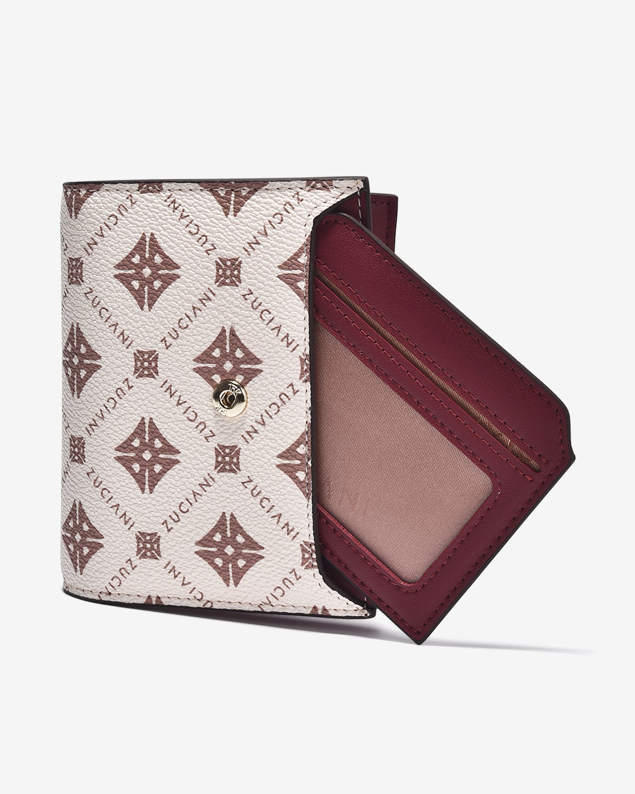 Ví Cầm Tay Nữ Zuciani Mono DVoyage N14-JC14-Kem Color1