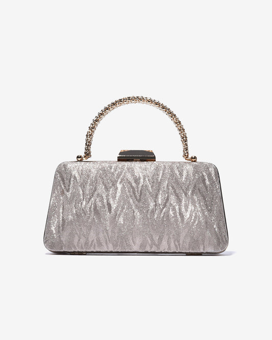 Ví Cầm Tay Nữ Đi Tiệc Hình Hộp Ánh Kim Zucia Dance With Me N13-JM13-11 Color1First