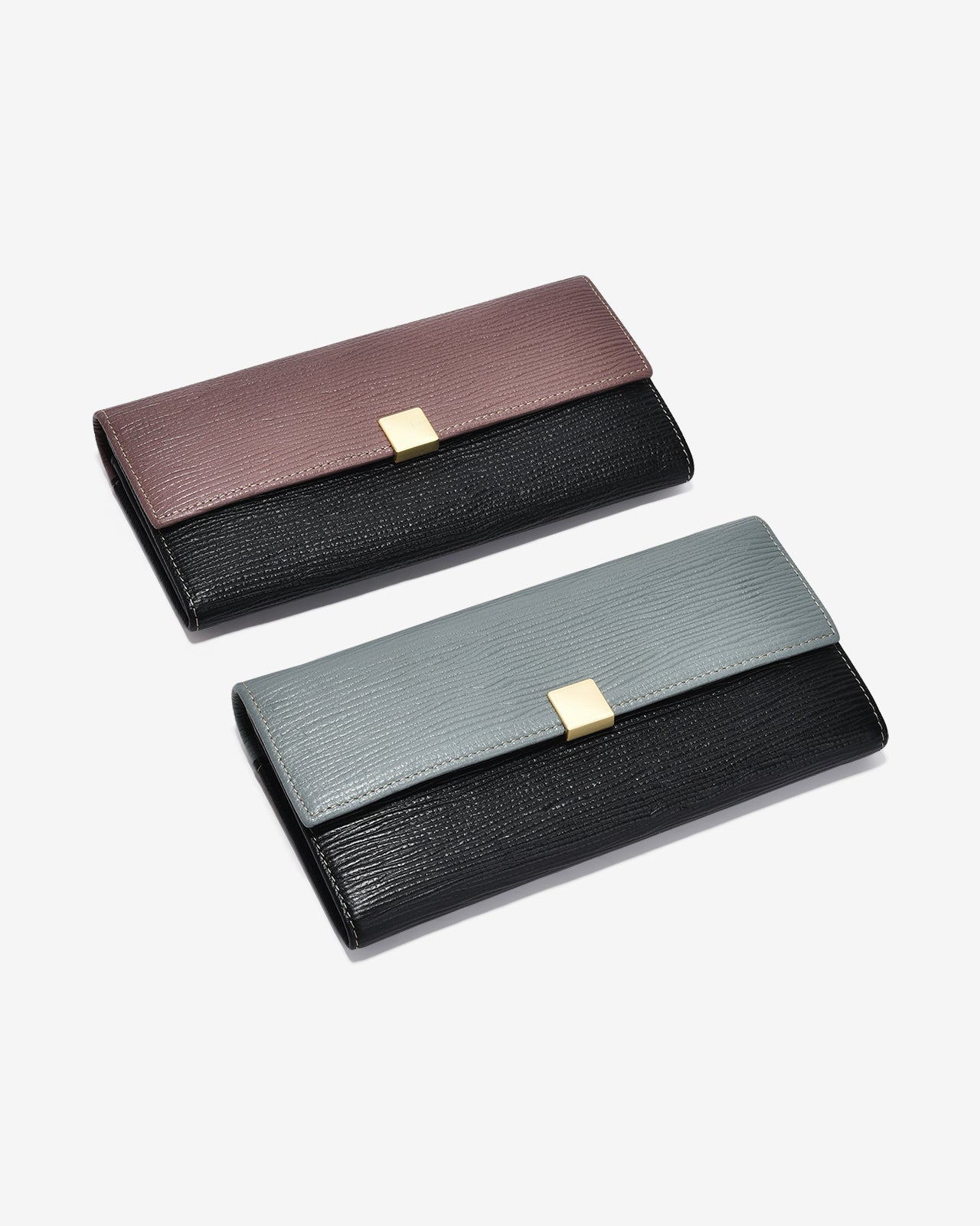 Ví Cầm Tay Nữ Zucian Fold Of Love N02-DN02-Xanh Color1