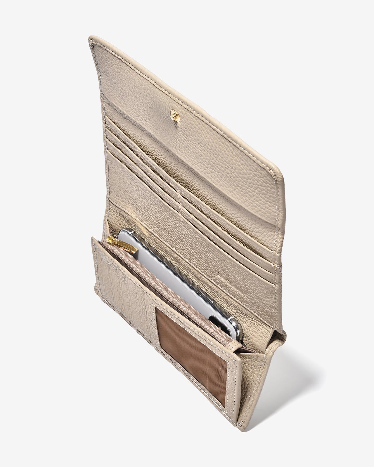 Ví Nữ Cao Cấp Zuciani La Elegante N61-IT61-Kem Color1