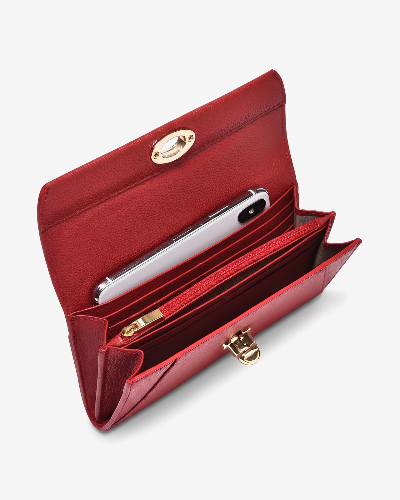 Ví Cầm Tay Zuciani La Elegante N.68-IT68Đỏ Color2