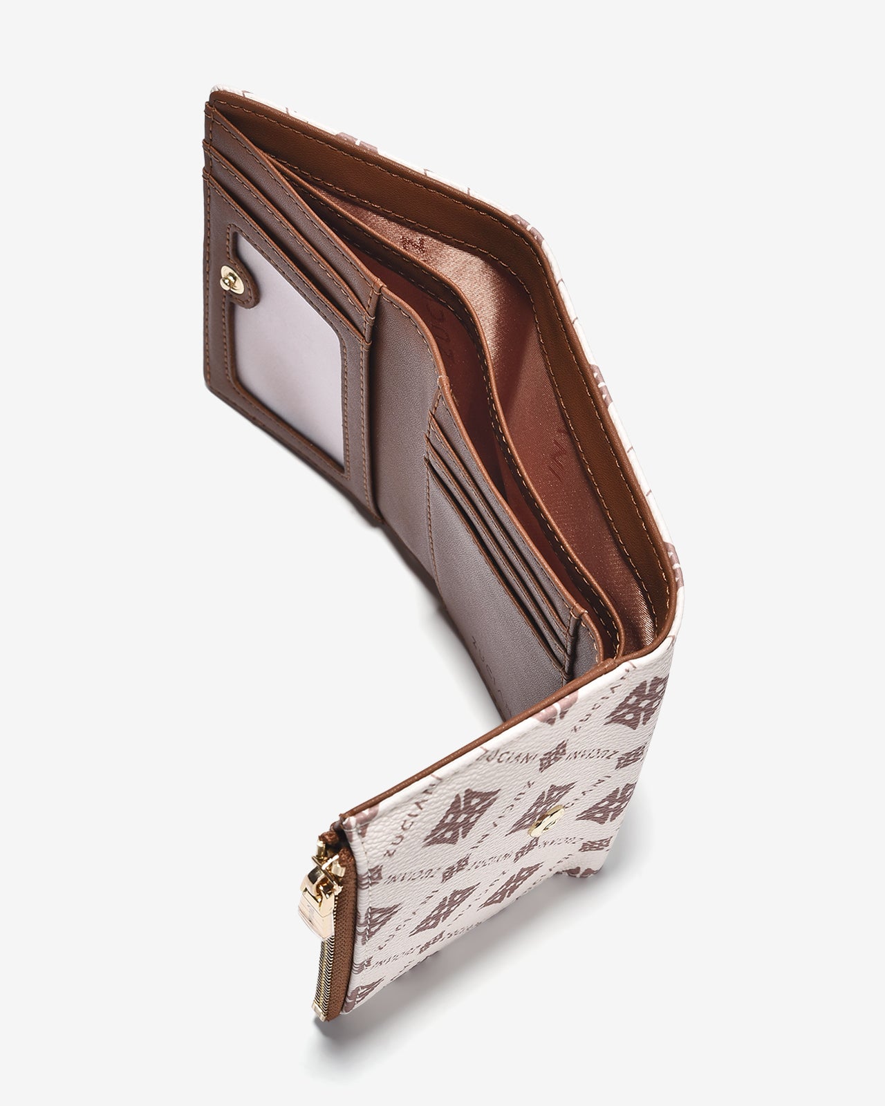 Ví Cầm Tay Nữ Zuciani Mono DVoyage N13-JC13-Kem Color1