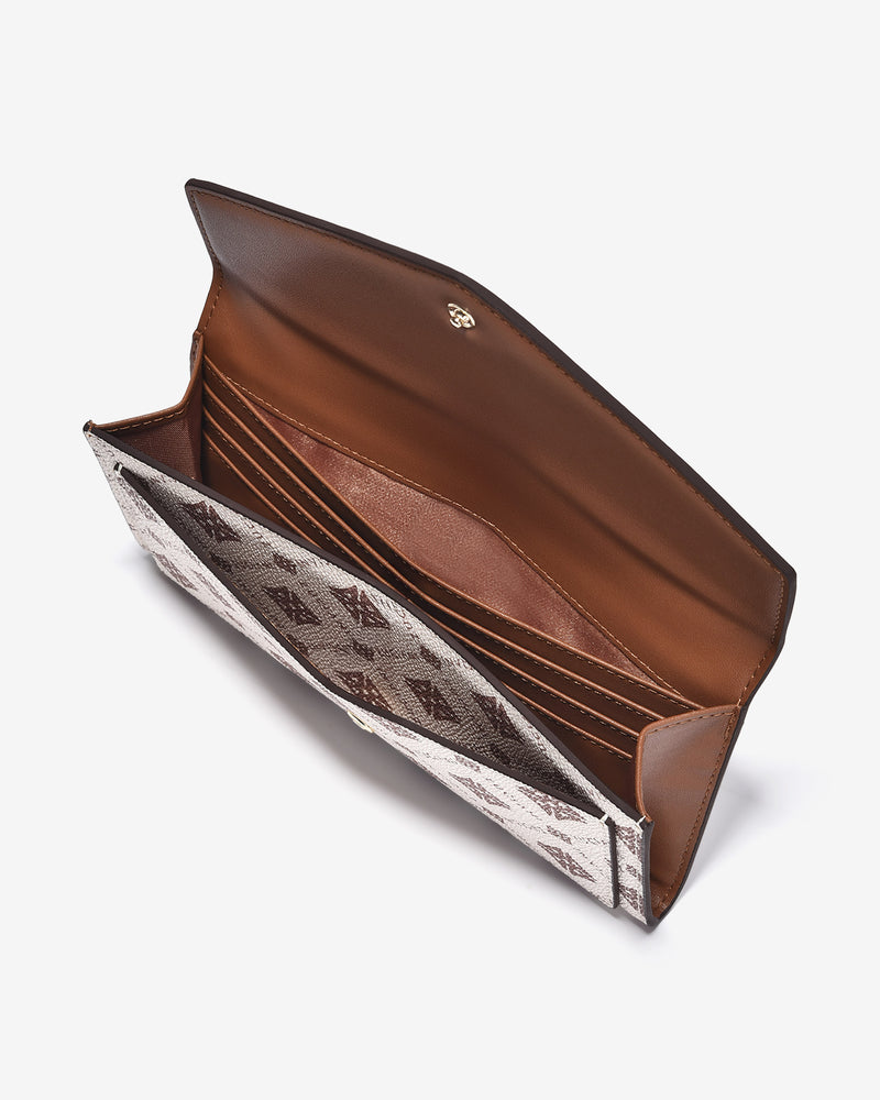 Ví Cầm Tay Nữ Zuciani Mono DVoyage N15-JC15-Nâu Color1