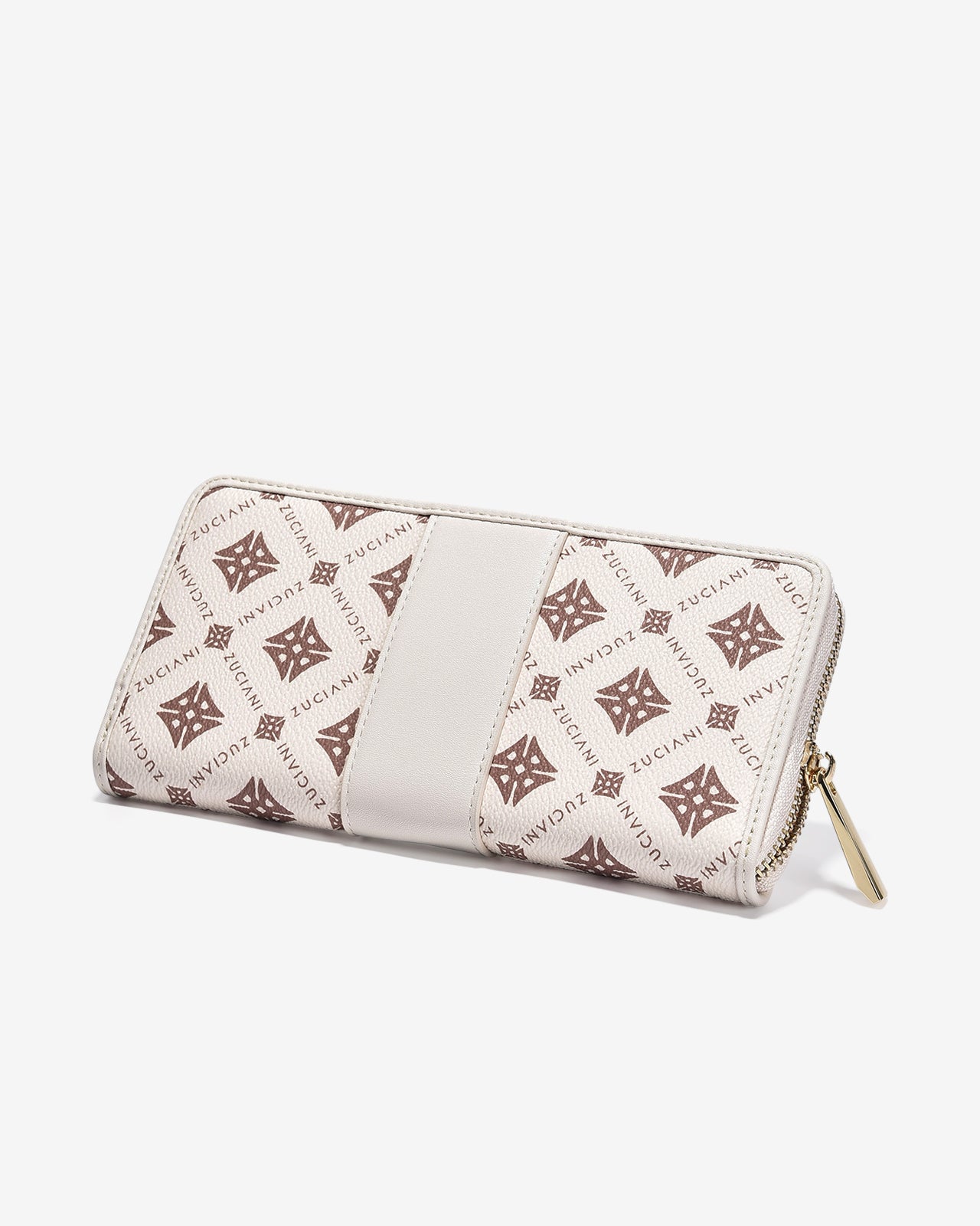 Ví Cầm Tay Nữ Zuciani Mono DVoyage N16-JC16-Kem Color1