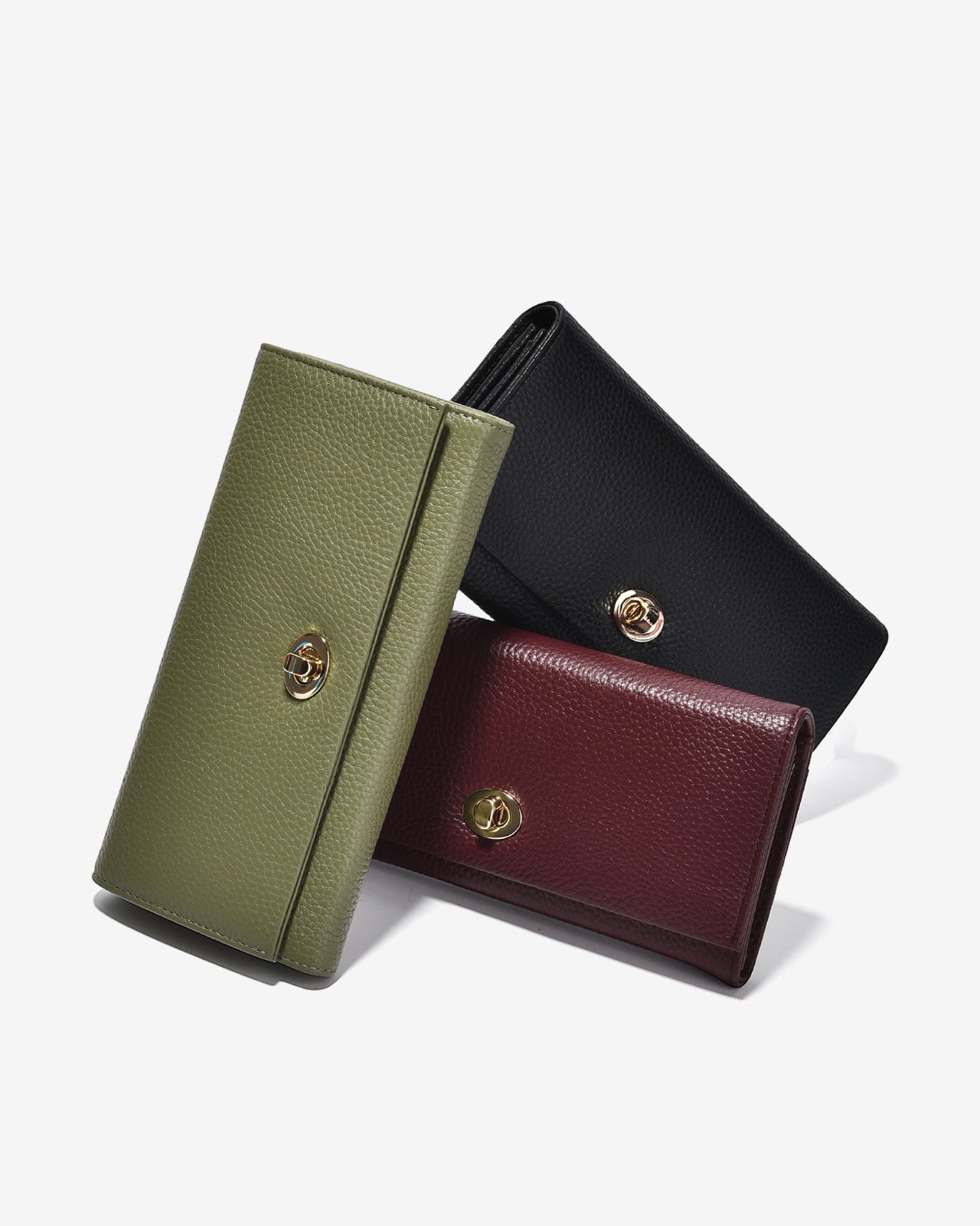 Ví Cầm Tay Nữ Zuciani The Artisan N16-JC44-Xanh Lá Color2