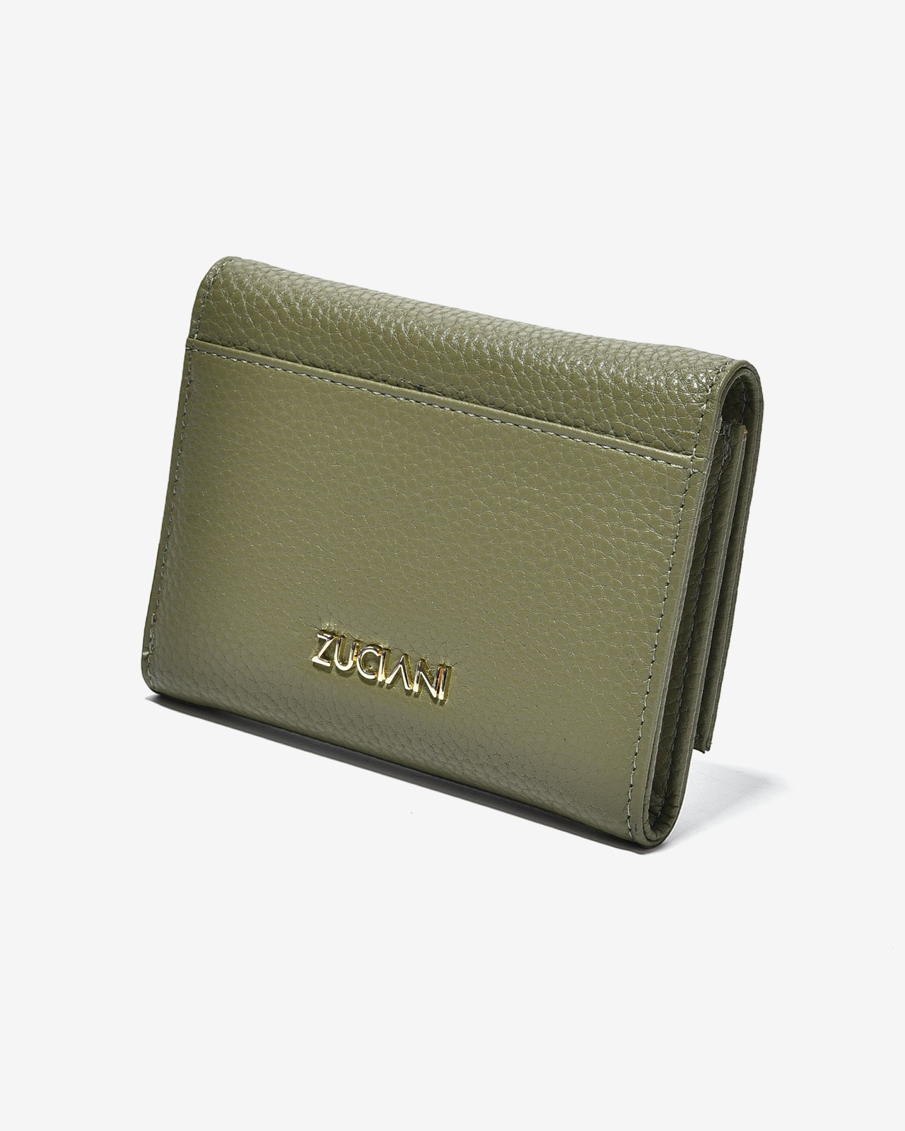 Ví Cầm Tay Dáng Vuông Nữ Zuciani The Artisan N17-JC45-Xanh Lá Color2