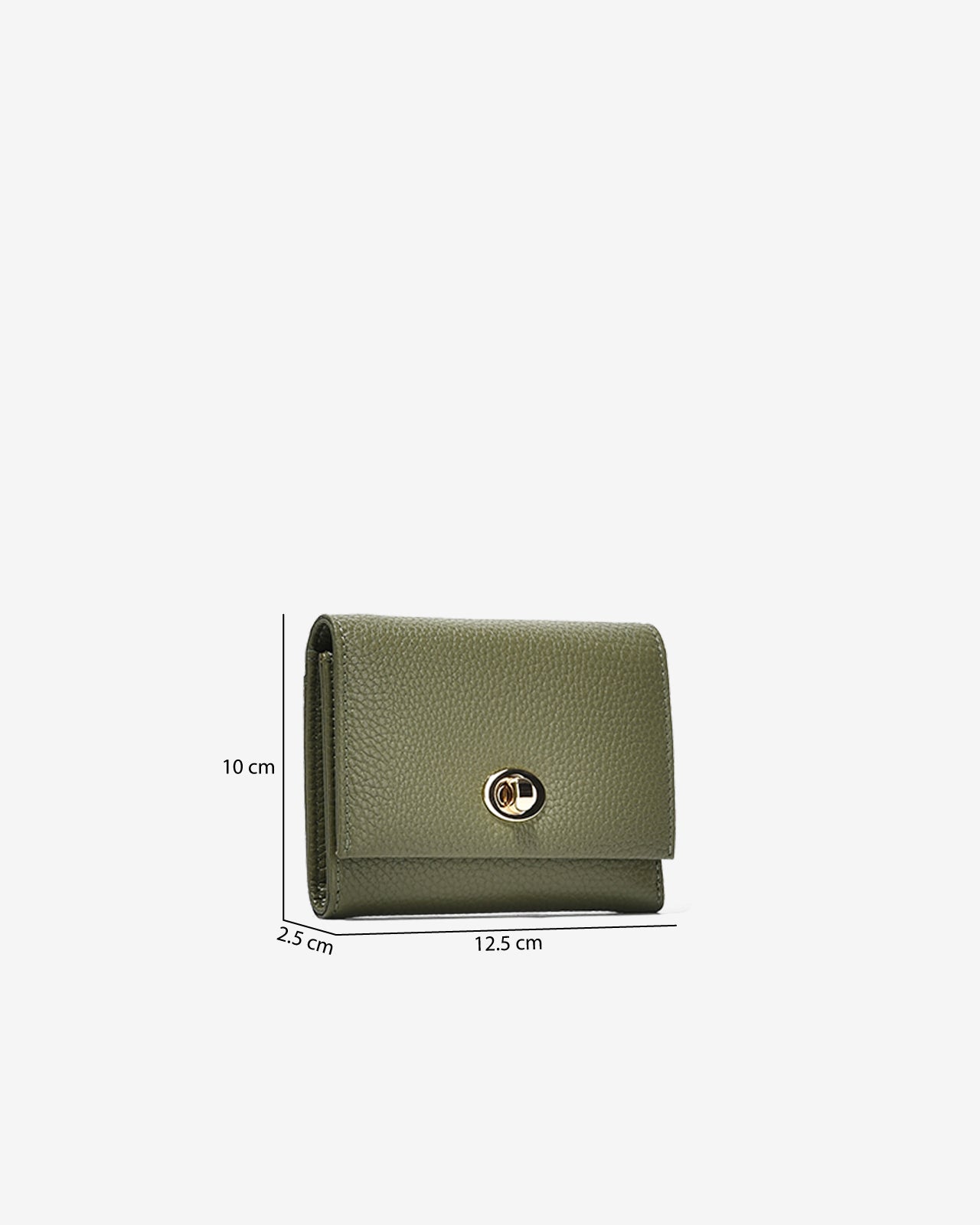 Ví Cầm Tay Dáng Vuông Nữ Zuciani The Artisan N17-JC45-Xanh Lá Color2