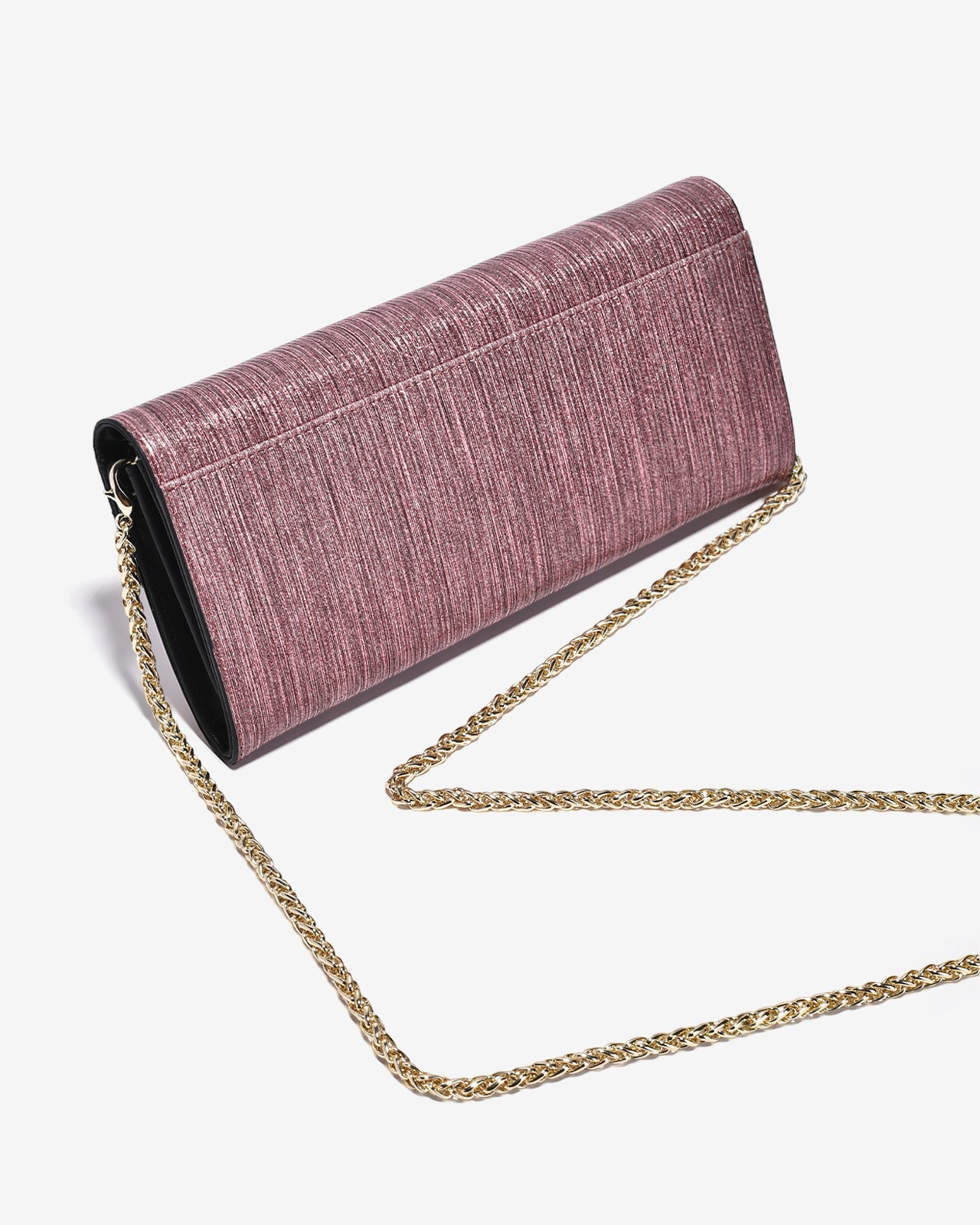 Ví Cầm Tay Đi Tiệc Ánh Nhũ Zuciani The New Classic N01-JYP4-Đỏ Color4