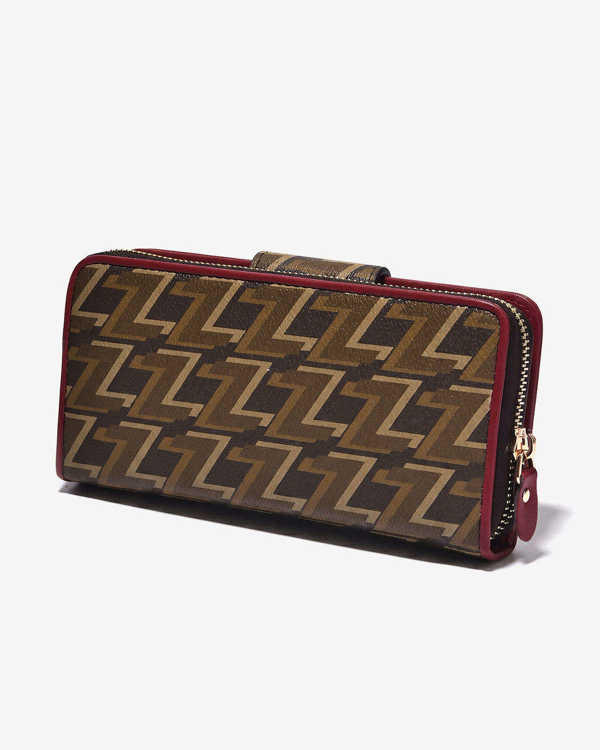 Ví Cầm Tay Zuciani Monogram Zen N10-JYS1Nâu Color1